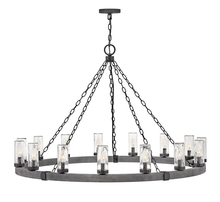 Hinkley Lighting 29209DZ  Sawyer Outdoor Aged Zinc