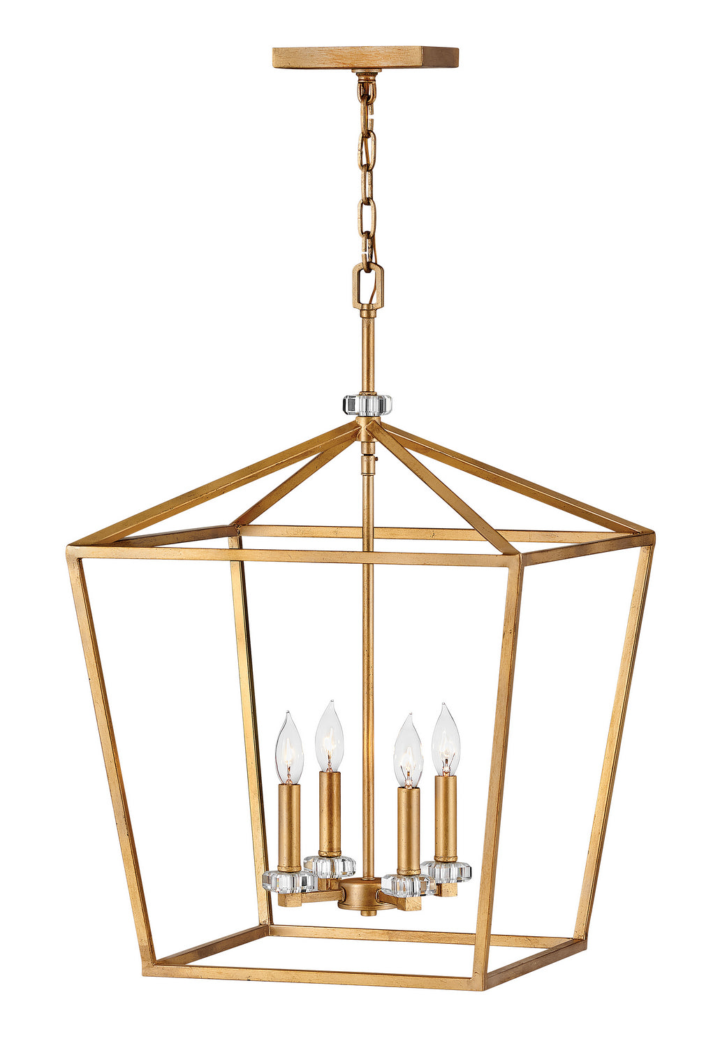 Hinkley Stinson 3536DA Pendant Light - Distressed Brass