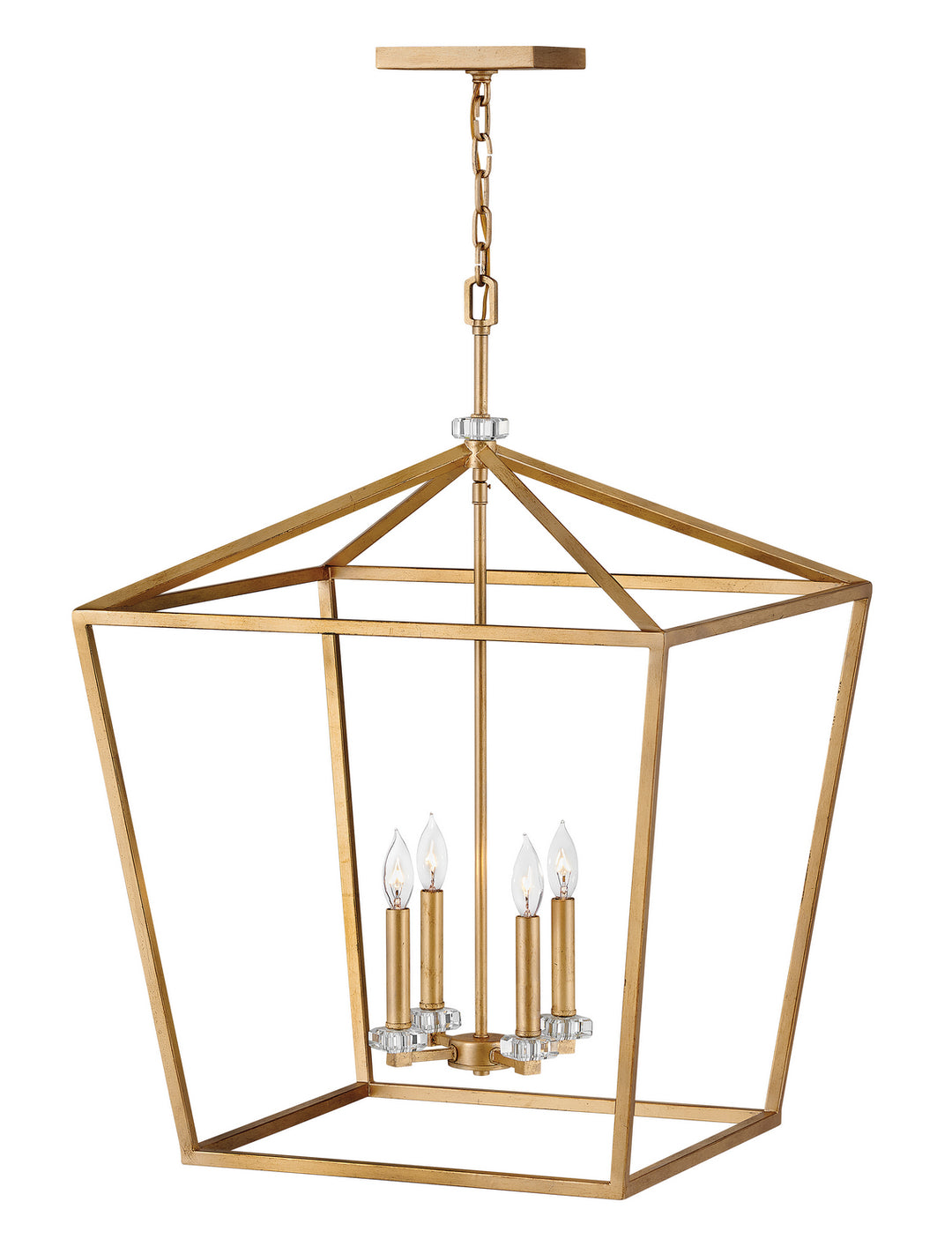 Hinkley Stinson 3538DA Pendant Light - Distressed Brass