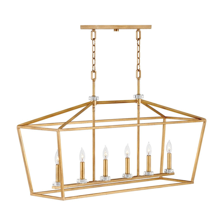 Hinkley Stinson 3539DA Pendant Light - Distressed Brass