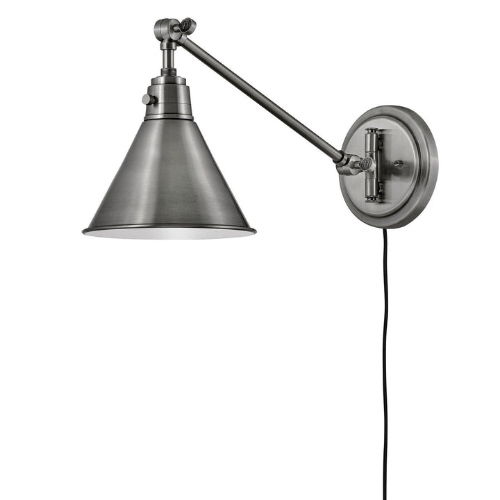 Hinkley Lighting 3690PL  Arti Lamp Polished Antique Nickel