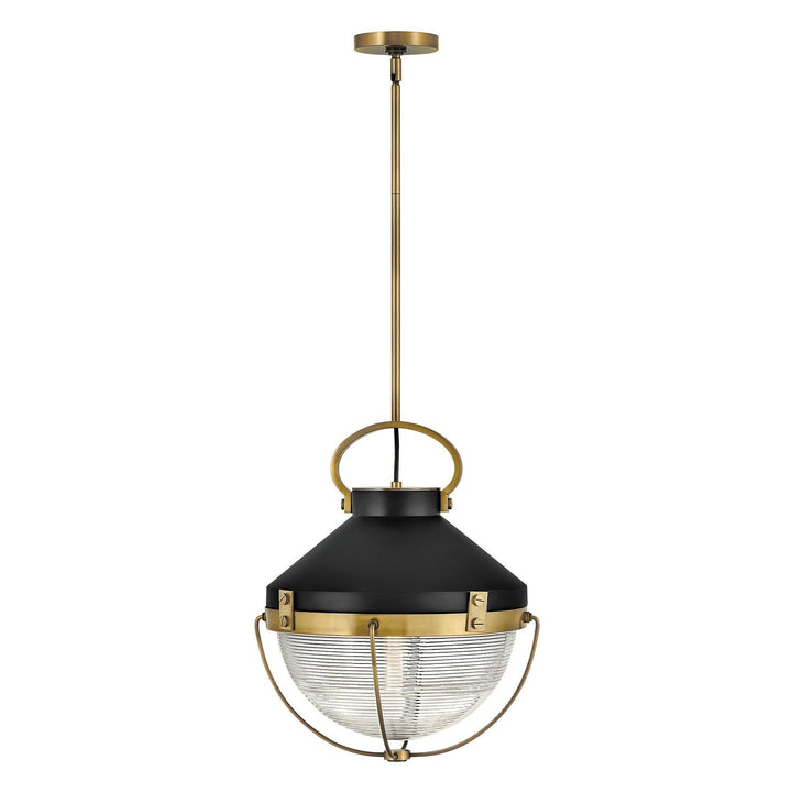 Hinkley Crew 4844HB Pendant Light - Heritage Brass