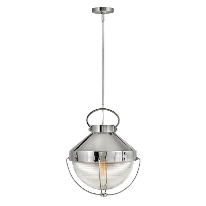 Hinkley Crew 4844PN Pendant Light - Polished Nickel