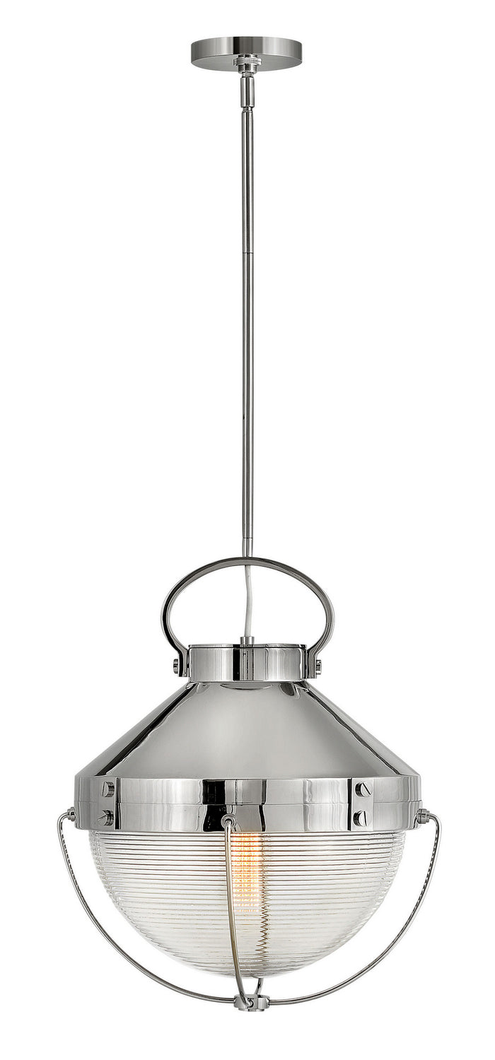 Hinkley Crew 4844PN Pendant Light - Polished Nickel