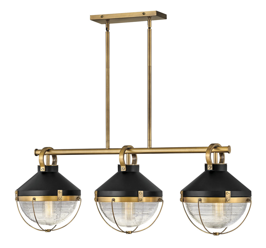 Hinkley Crew 4846HB Pendant Light - Heritage Brass