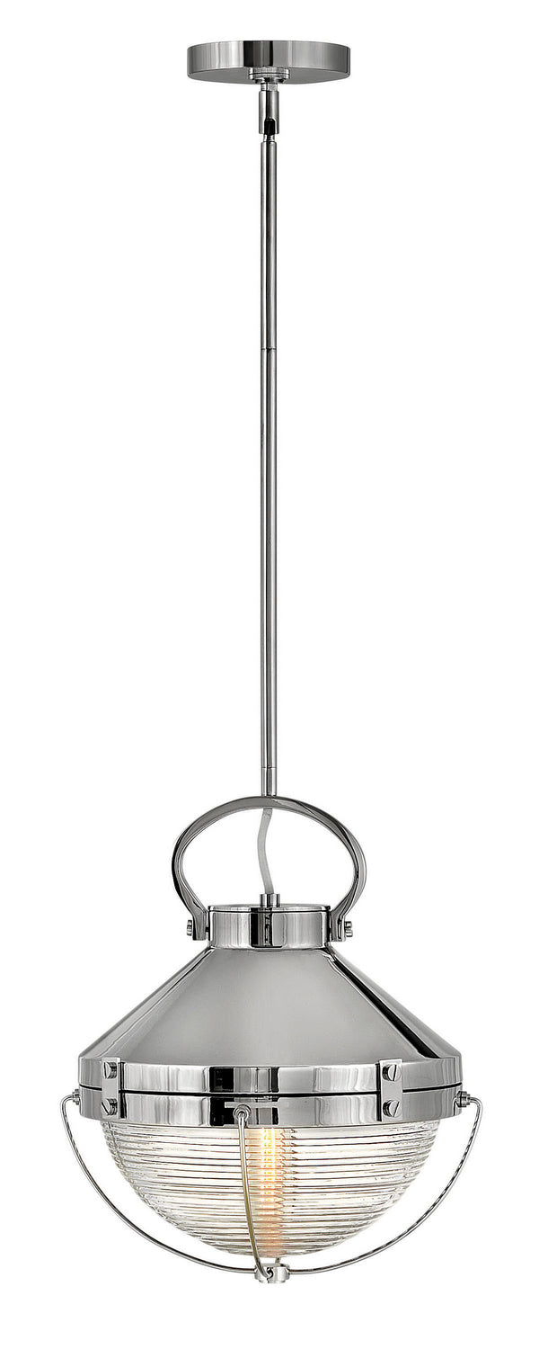 Hinkley Crew 4847PN Pendant Light - Polished Nickel