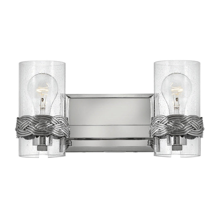 Hinkley Nevis 5512PN Bath Vanity Light 14 in. wide - Polished Nickel