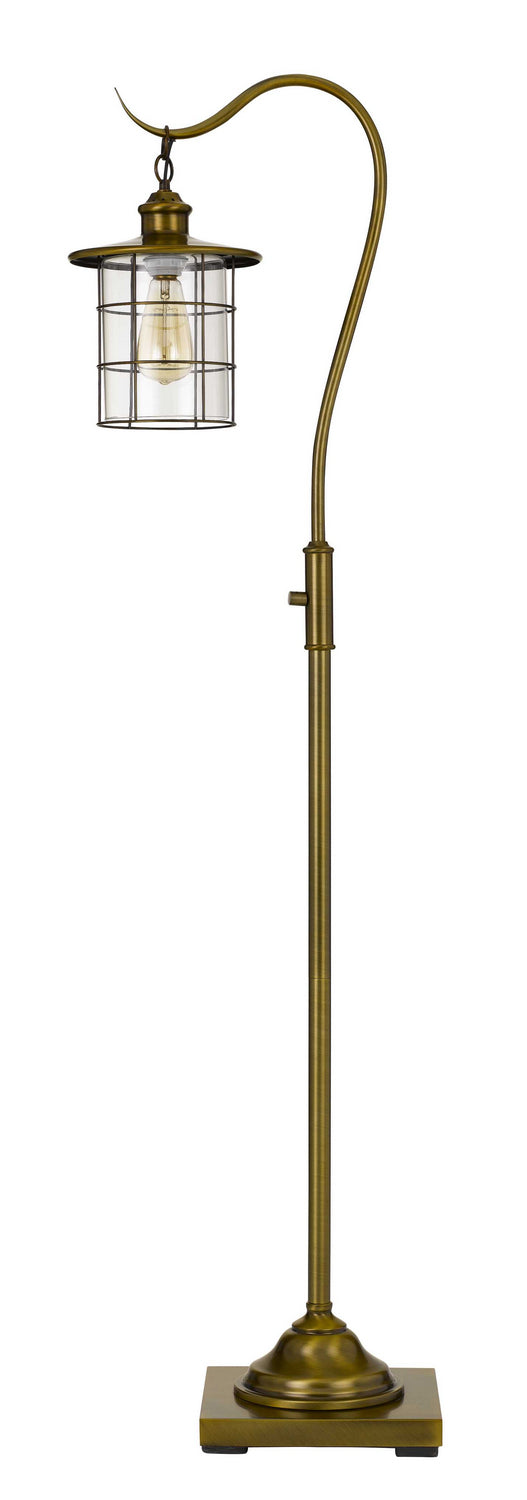 Cal Lighting BO-2668FL-BAB Silverton One Light Floor Lamp Lamp Brass - Antique