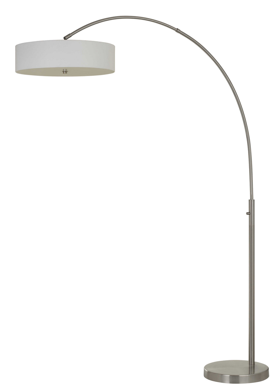 Cal Lighting BO-2841FL-BS Chardon Led Floor Lamp Lamp Pewter, Nickel, Silver