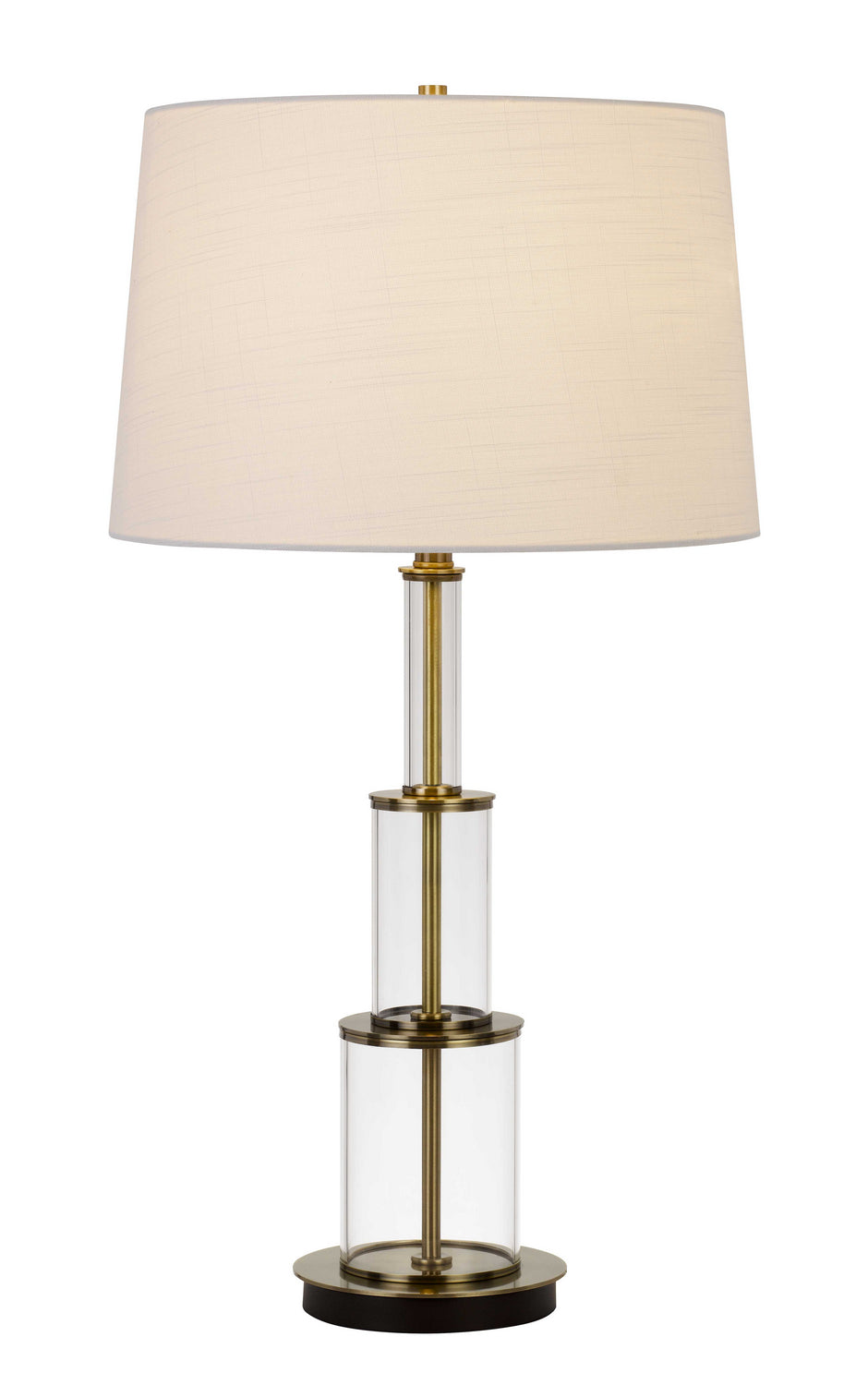 Cal Lighting BO-2853TB Brest One Light Table Lamp Lamp Brass