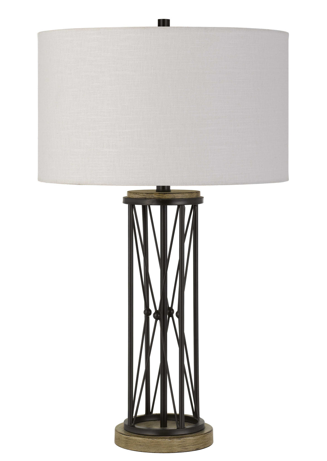 Cal Lighting BO-2858TB Sabinanigo One Light Table Lamp Lamp Bronze / Dark