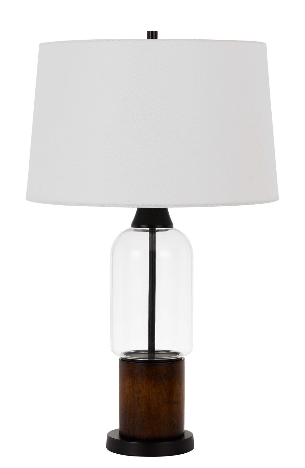 Cal Lighting BO-2862TB Bron One Light Table Lamp Lamp Bronze / Dark