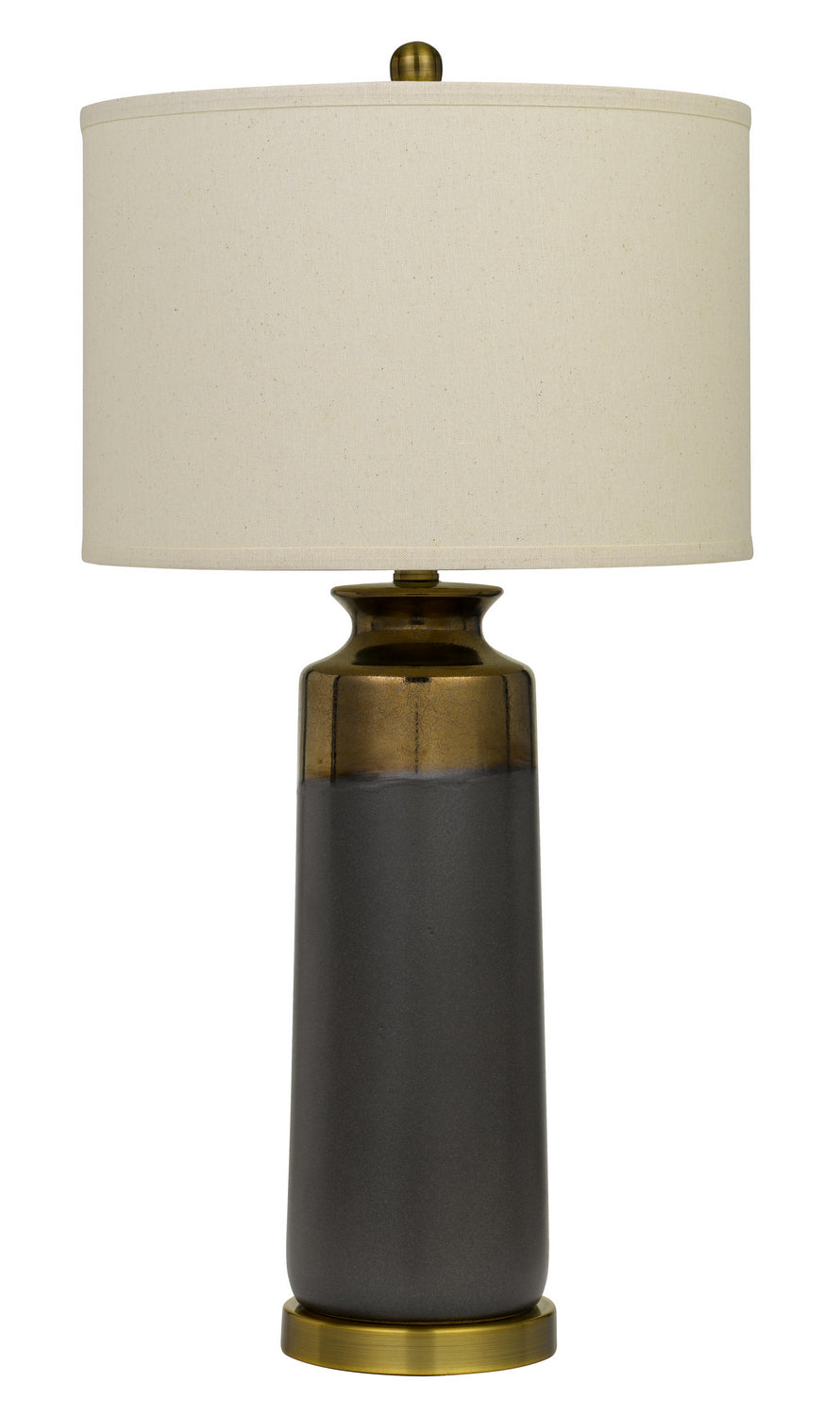 Cal Lighting BO-2886TB Lecce One Light Table Lamp Lamp Copper/Antique/Verde