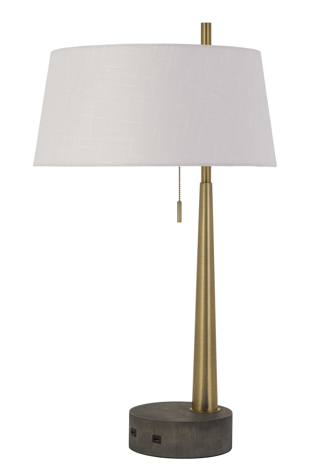 Cal Lighting BO-2894DK Rovigo One Light Desk Lamp Lamp Brass - Antique