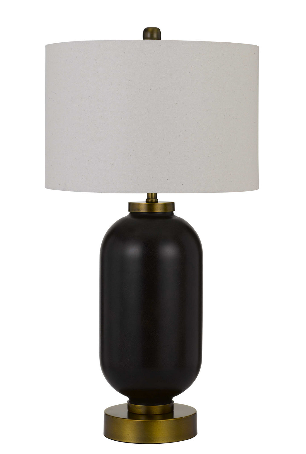 Cal Lighting BO-2905TB-BAB Sycamore One Light Table Lamp Lamp Black