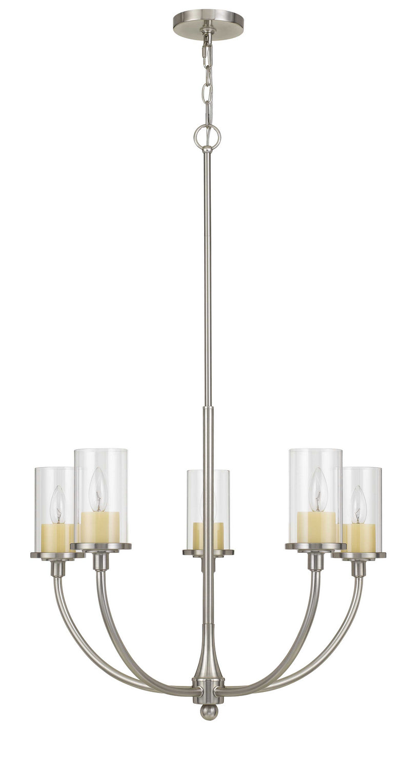 Cal Jervis FX-3714-5 Chandelier Light - Brushed Steel