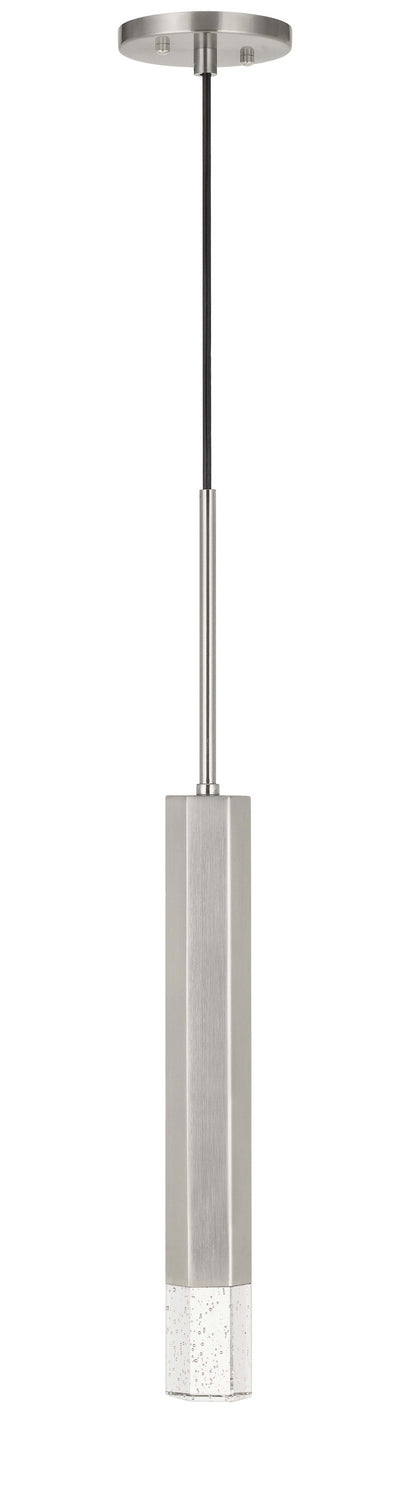 Cal Led Pendant FX-3723-1P-BS Pendant Light - Brushed Steel