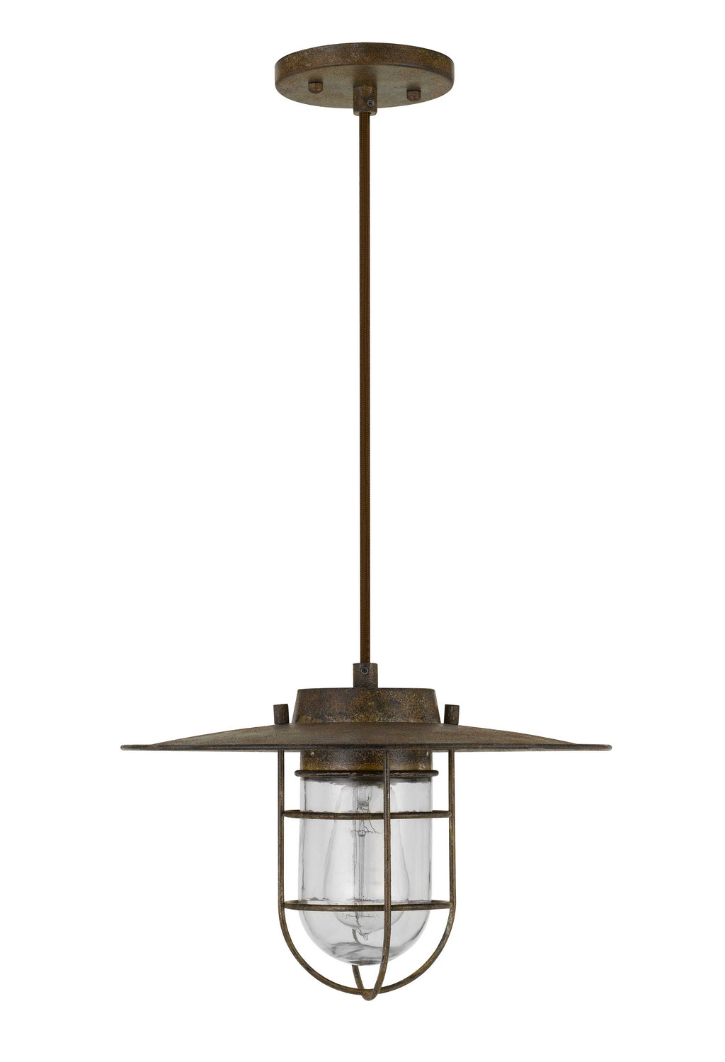 Cal Owenton FX-3724-1P Pendant Light - Rust