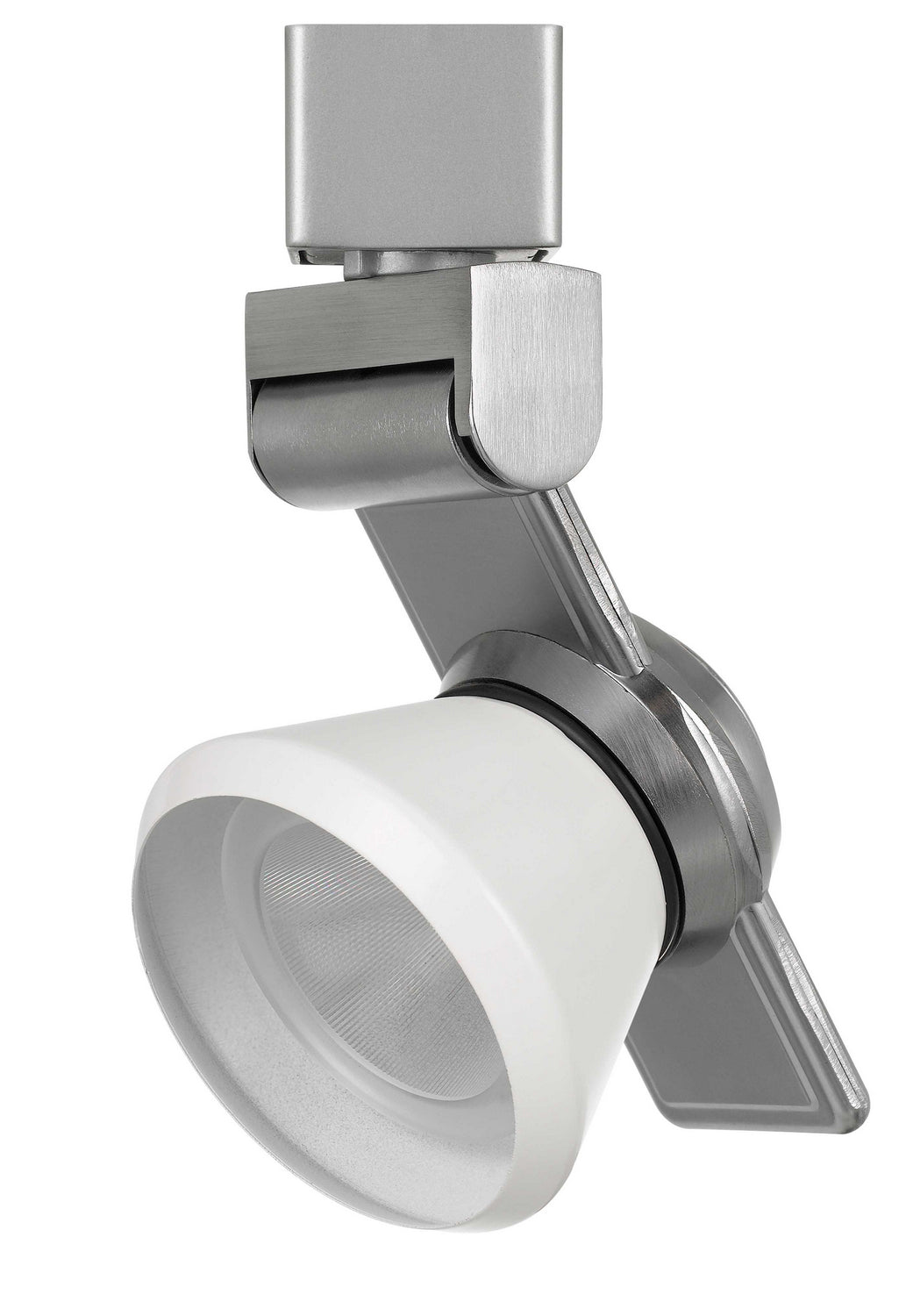 Cal Lighting HT-999BS-CONEWH Led Track Fixture Led Track Fixture Track Light Pewter, Nickel, Silver