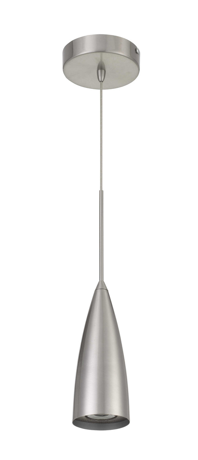 Cal Kalavasos UP-1118 Pendant Light - Brushed Steel