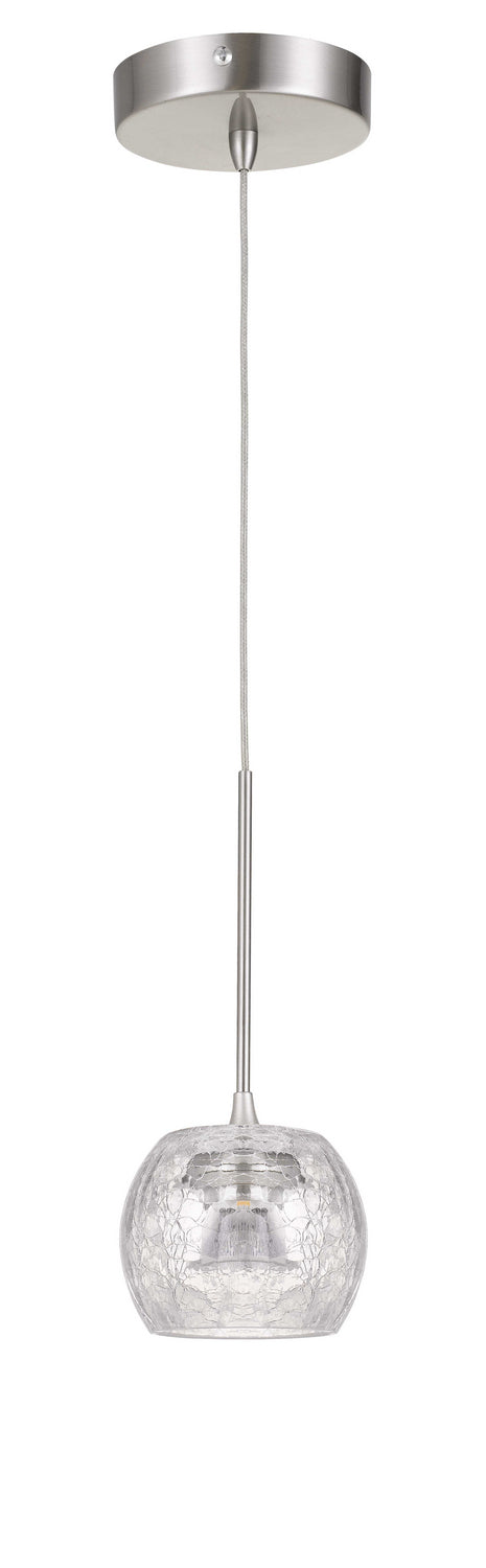 Cal Ithaca UP-1122 Pendant Light - Brushed Steel