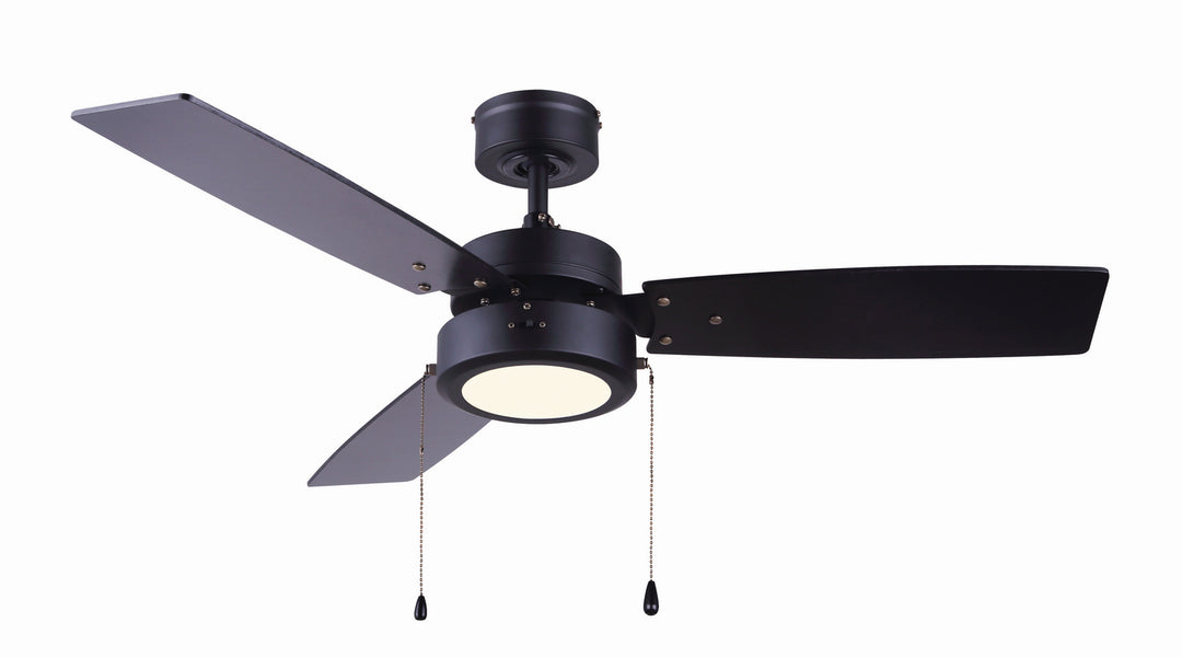 Canarm Wallis CF42WAL3BK Ceiling Fan 42 - Black