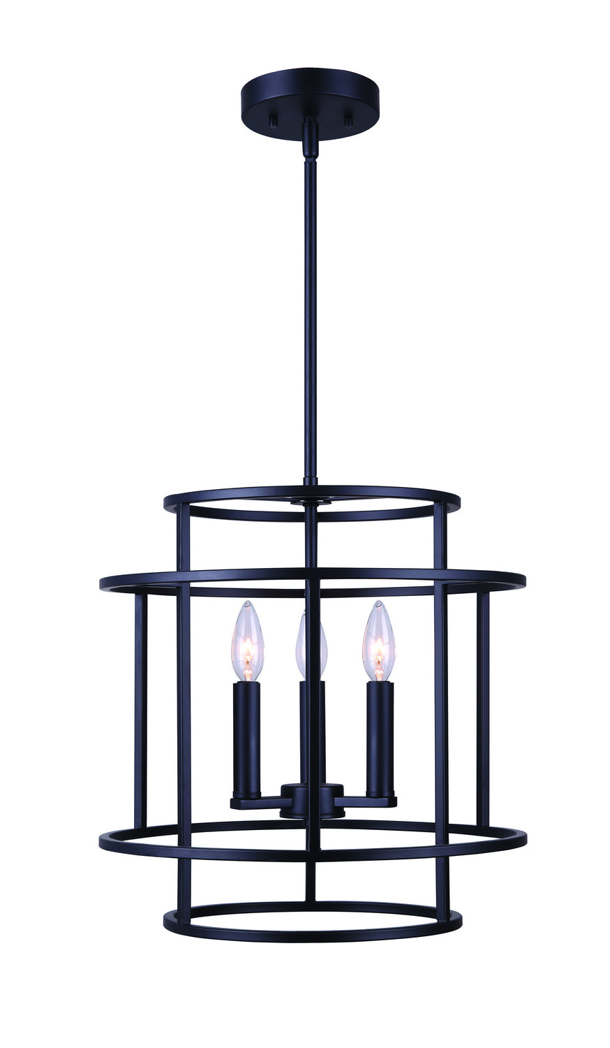 Canarm  ICH757A03BK16 Pendant Light - Black/Gold
