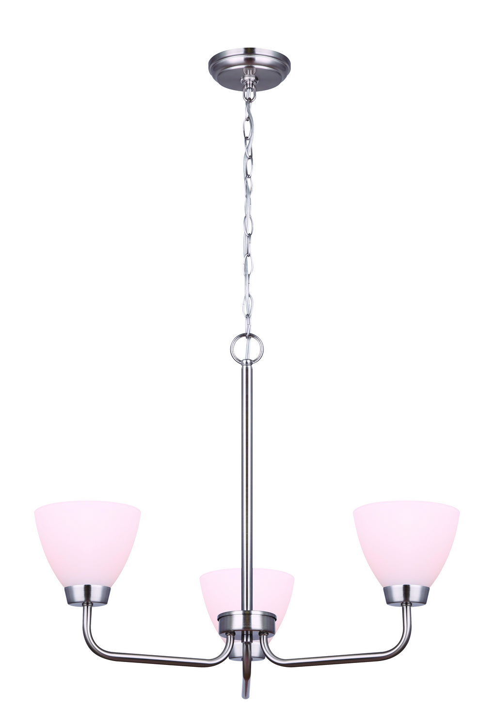 Canarm Noah ICH765A03BN Chandelier Light - Brushed Nickel