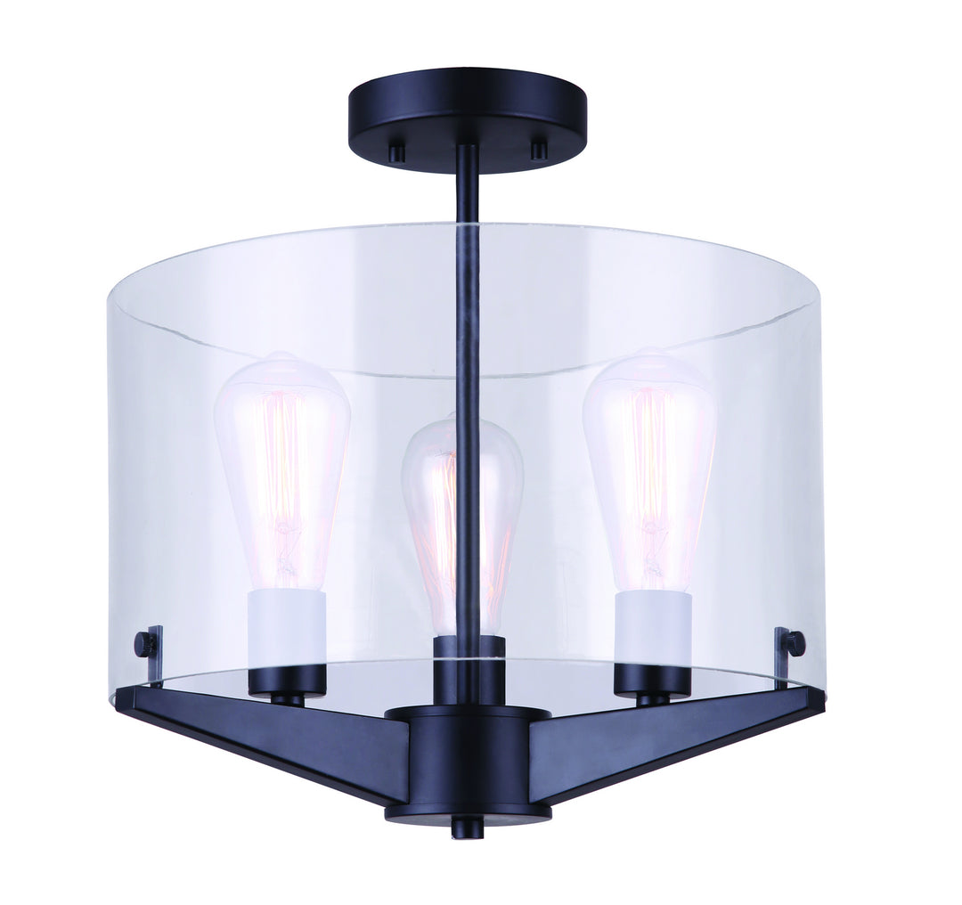 Canarm  ISF759A03BK Ceiling Light - Black