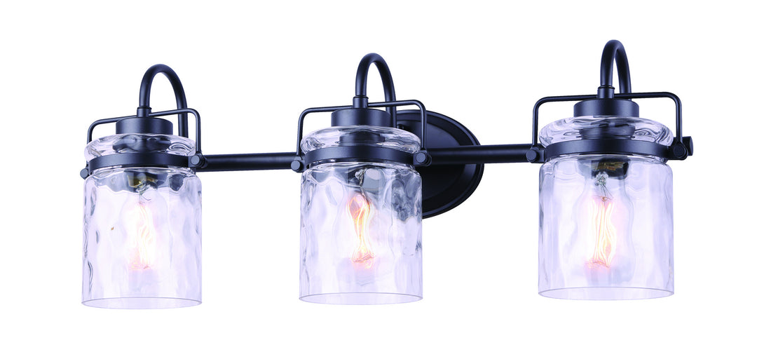 Canarm Arden IVL707A03GPH Bath Vanity Light 25 in. wide - Graphite