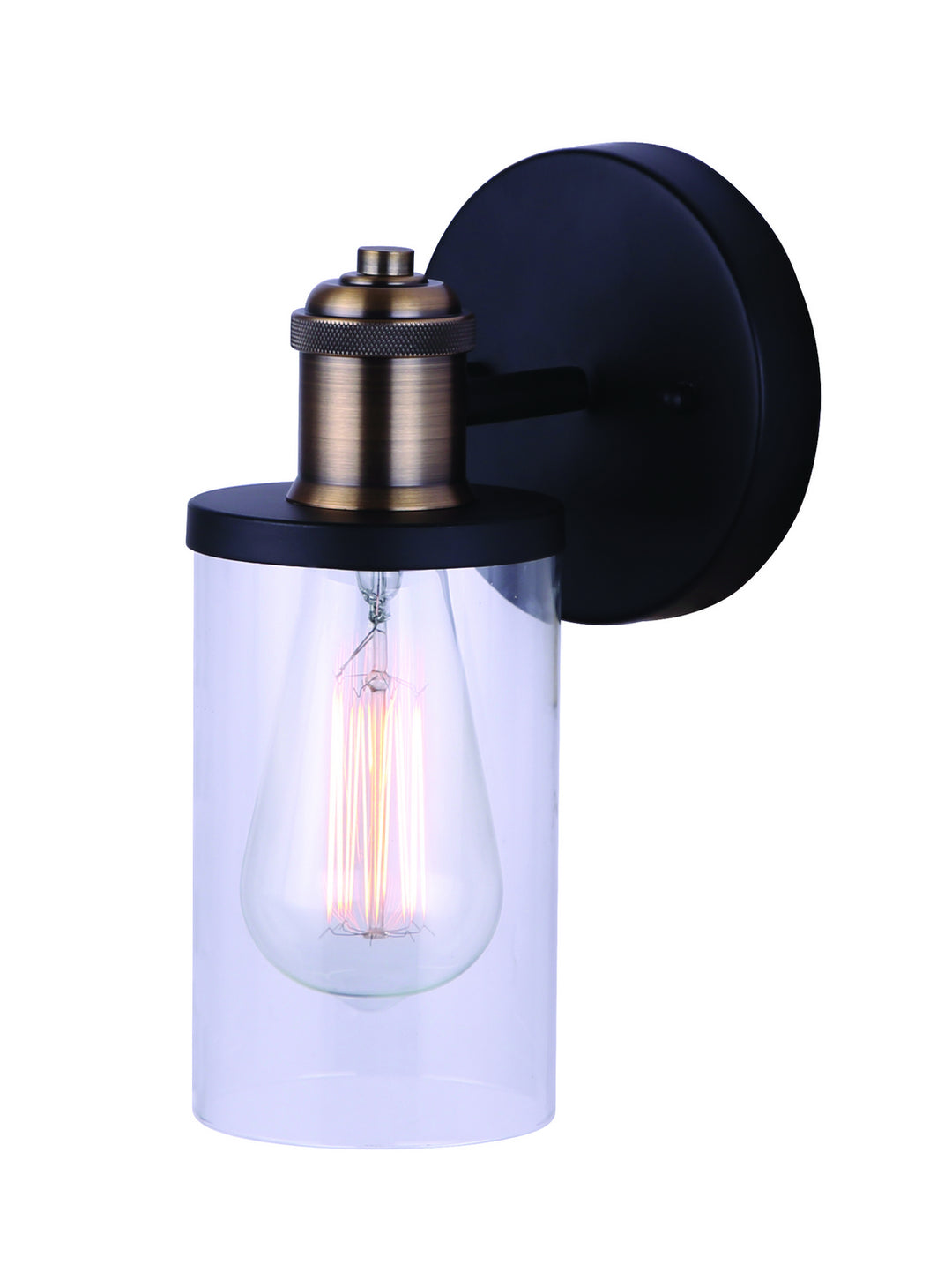 Canarm  IVL745A01BKG Wall Light - Black/Gold