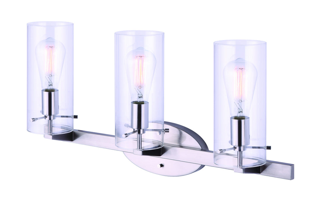 Canarm  IVL759A03BN Bath Vanity Light 24 in. wide - Brushed Nickel