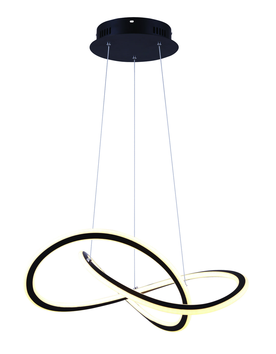 Canarm Zola LCH155A21BK Chandelier Light - Black