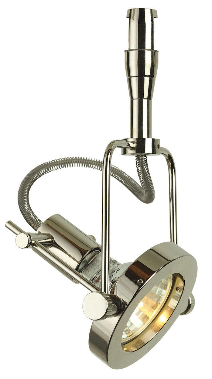 Stone Lighting DF200PNM5C Focus Swivel Head Track Light Polished Nickel