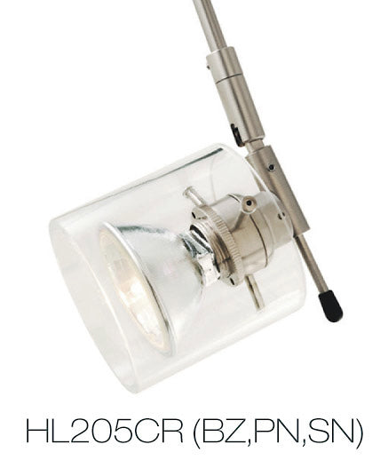 Stone Lighting HL205CRSN  Decorative Element Track Light Pewter, Nickel, Silver