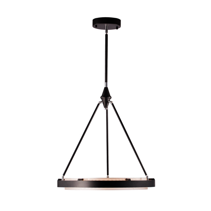 Alora duo PD302724CBSS Pendant Light - Classic Black/Silver Shimmer