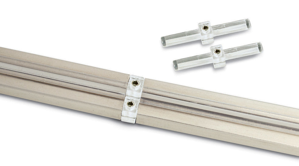 Stone Lighting MSCNISO  Isolating Rail Connector Track Light Pewter, Nickel, Silver