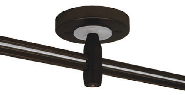 Stone Lighting MSCPDIR2BZ  Single Feed Remote Canopy 2.75`` Track Light Bronze / Dark