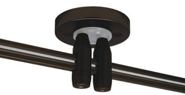 Stone Lighting MSCPDIRDU2BZ  Dual Feed Remote Canopy 2.75`` Track Light Bronze / Dark