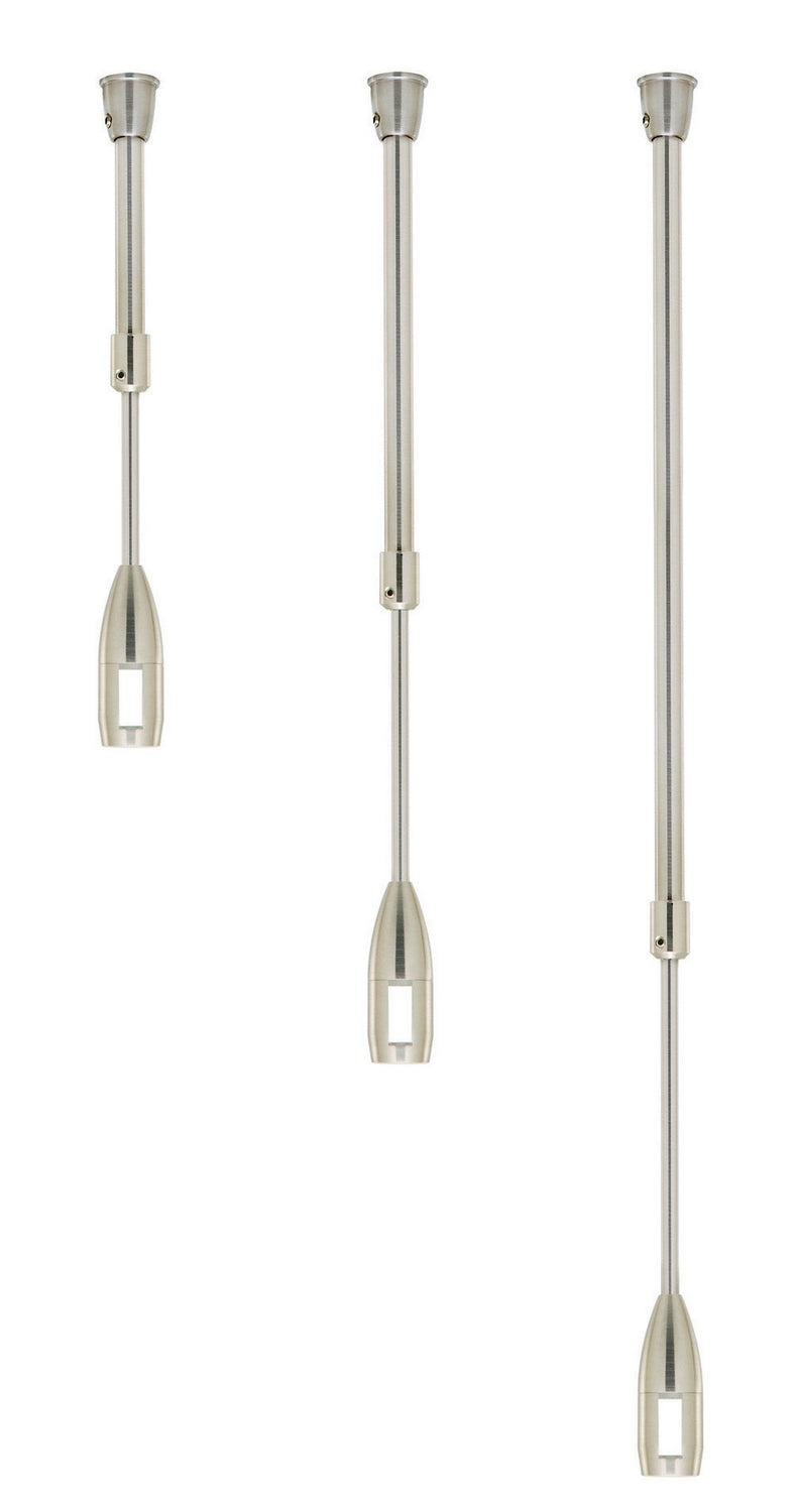 Stone Lighting MSHGADJ2PN  Adjustable Hanger 6``-11`` Track Light Polished Nickel