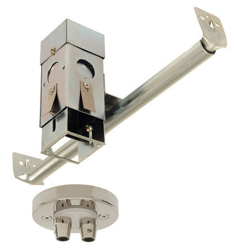 Stone Lighting MSJBOXRM2  2`` Electrical Box Track Light Pewter, Nickel, Silver