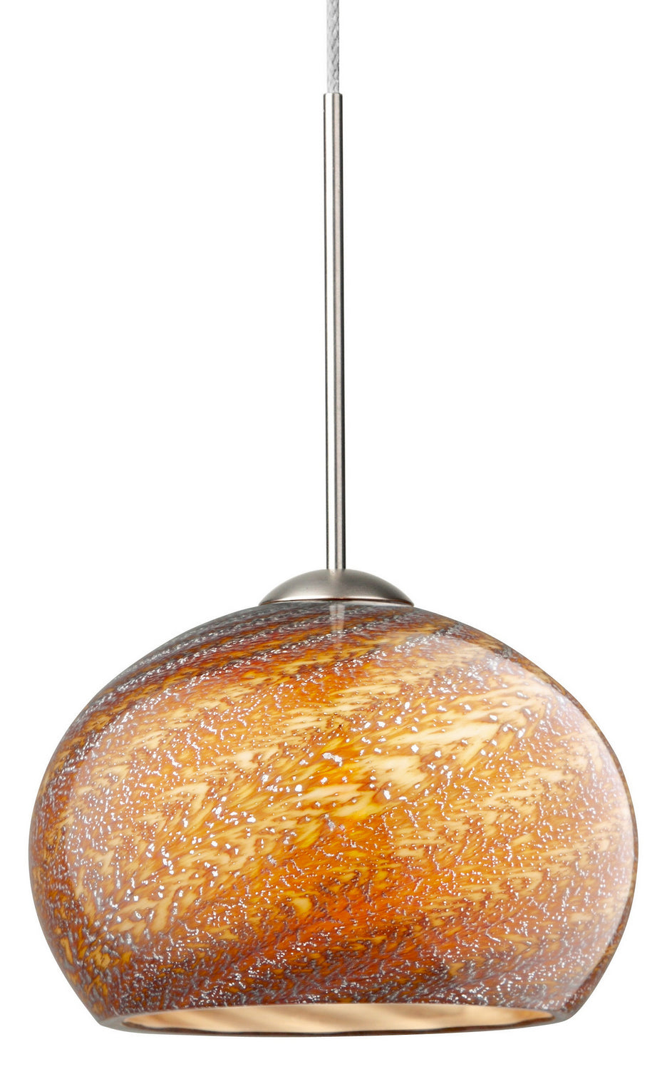 Stone Lighting PD111MOSNX3R Nautilus One Light Pendant Track Light Pewter, Nickel, Silver