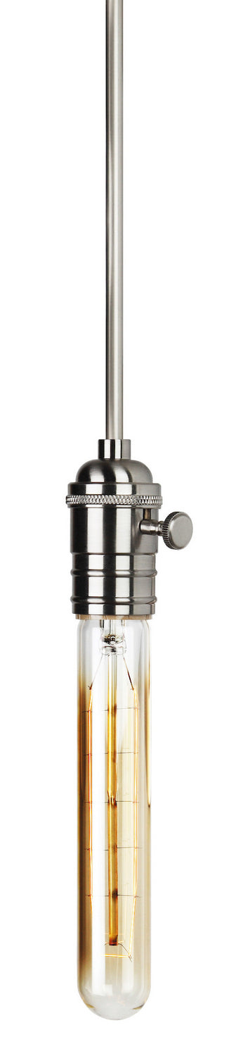 Stone Lighting PD157APNLA12M Retro Tubular Led Pendant Track Light Polished Nickel