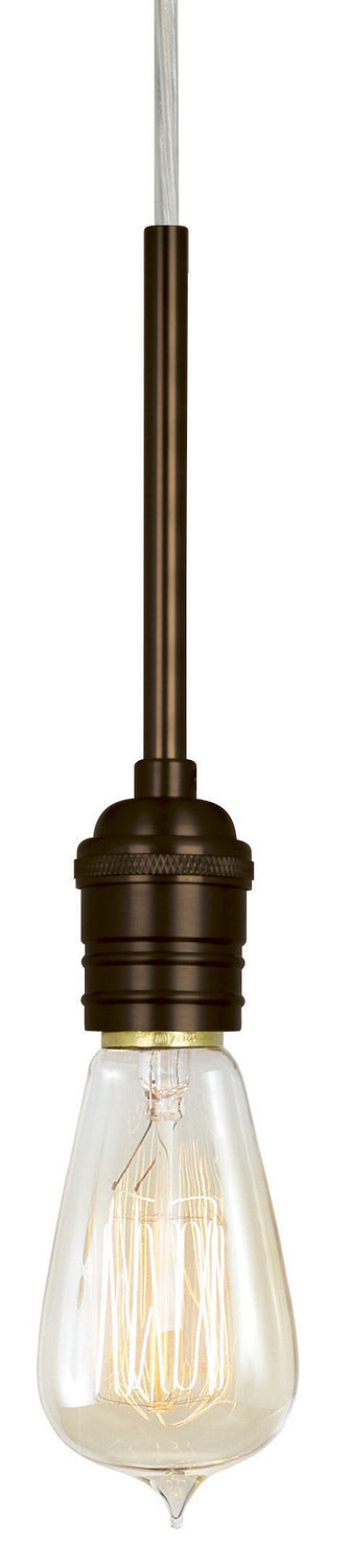 Stone Lighting PD157BBZLA12M Retro Edison Led Pendant Track Light Bronze / Dark