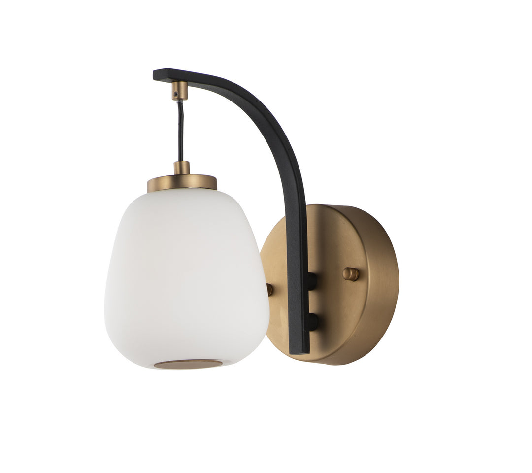 ET2 by Maxim Soji E25060-92BKGLD Wall Light - Black / Gold