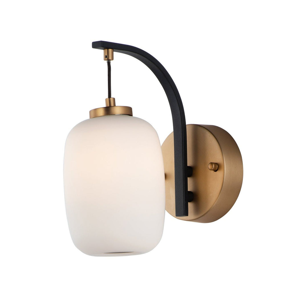 ET2 by Maxim Soji E25061-92BKGLD Wall Light - Black / Gold