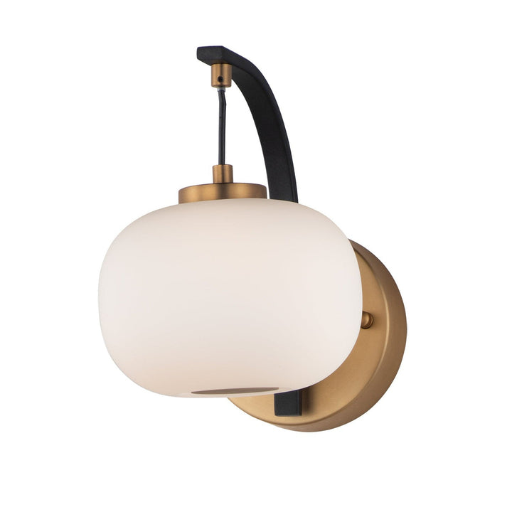 ET2 by Maxim Soji E25062-92BKGLD Wall Light - Black / Gold