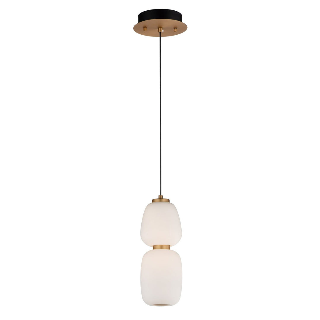 ET2 by Maxim Soji E25066-92BKGLD Pendant Light - Black / Gold