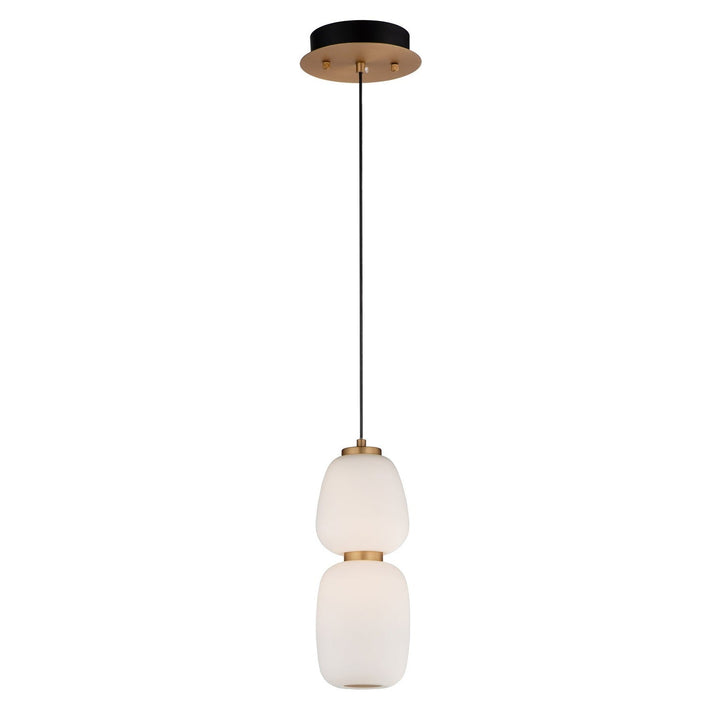 ET2 by Maxim Soji E25066-92BKGLD Pendant Light - Black / Gold
