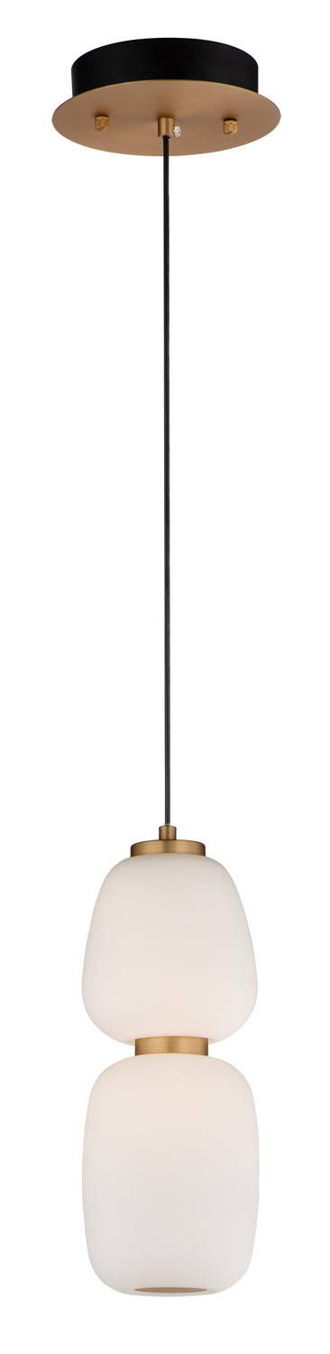 ET2 by Maxim Soji E25066-92BKGLD Pendant Light - Black / Gold